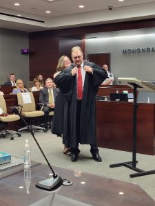The Honorable Judge Gwaltney takes the bench
